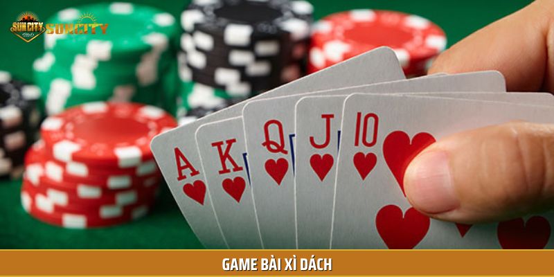 Game bài Xì dách chơi hay, trúng lớn