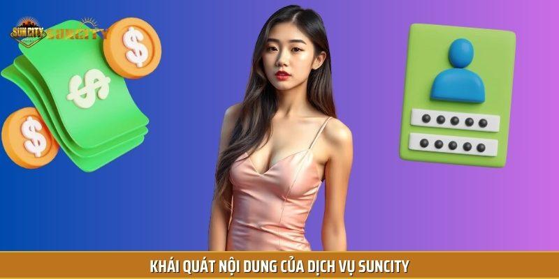 Khái quát nội dung của dịch vụ Suncity